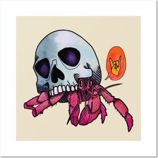 B.A. hermit crab Posters and Art